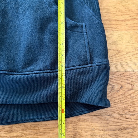 Lululemon Scuba Oversized Funnel-Neck Half Zip Long in Black/Gold (Size XS/S) - Picture 5 of 9